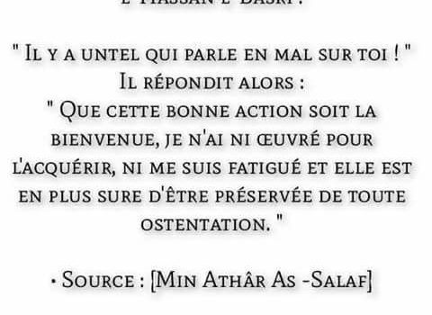 Bonnes Actions Et Ostentations