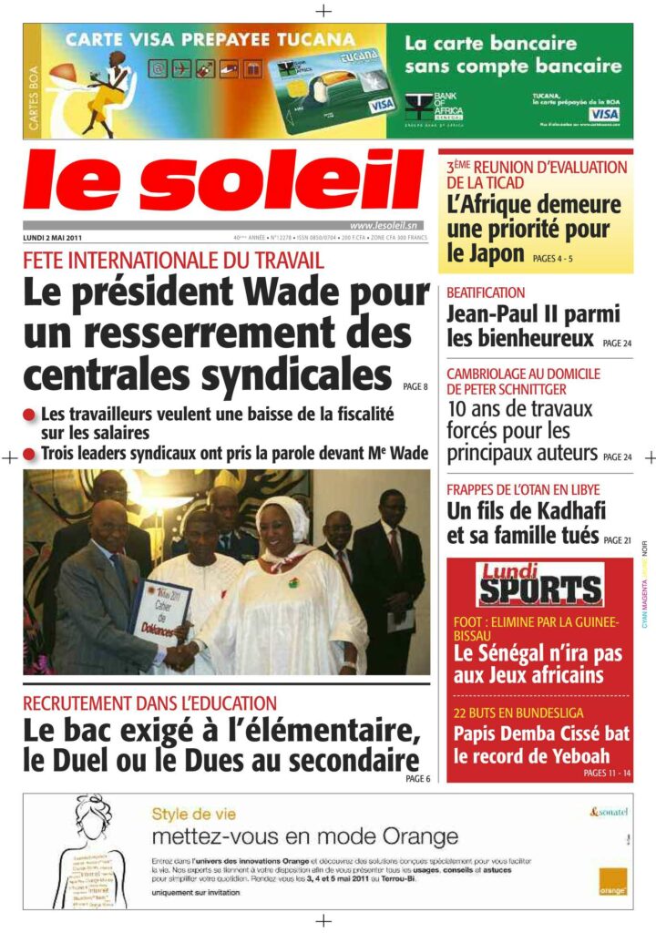 De L’échec De La Campagne: Pour Une Reprise Du Leadership Politique Par Les élites (félix Mboup)