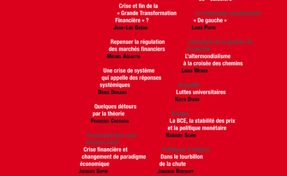 Crise Économique Mondiale Et Changement De Paradigmes