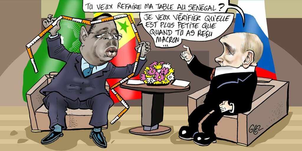 Face À Poutine, Macky Sall Vainqueur À La Courte Table ?